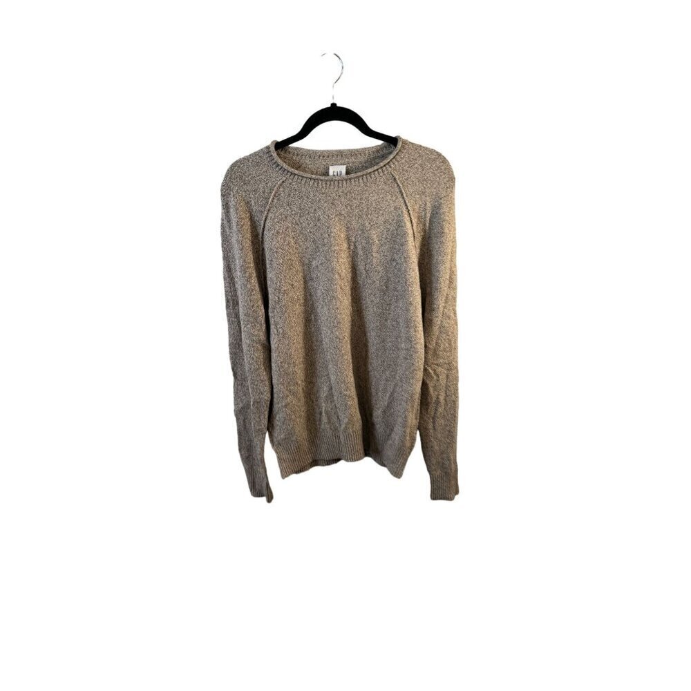 AP Heather Taupe Raglan Crewneck Sweater - Size M